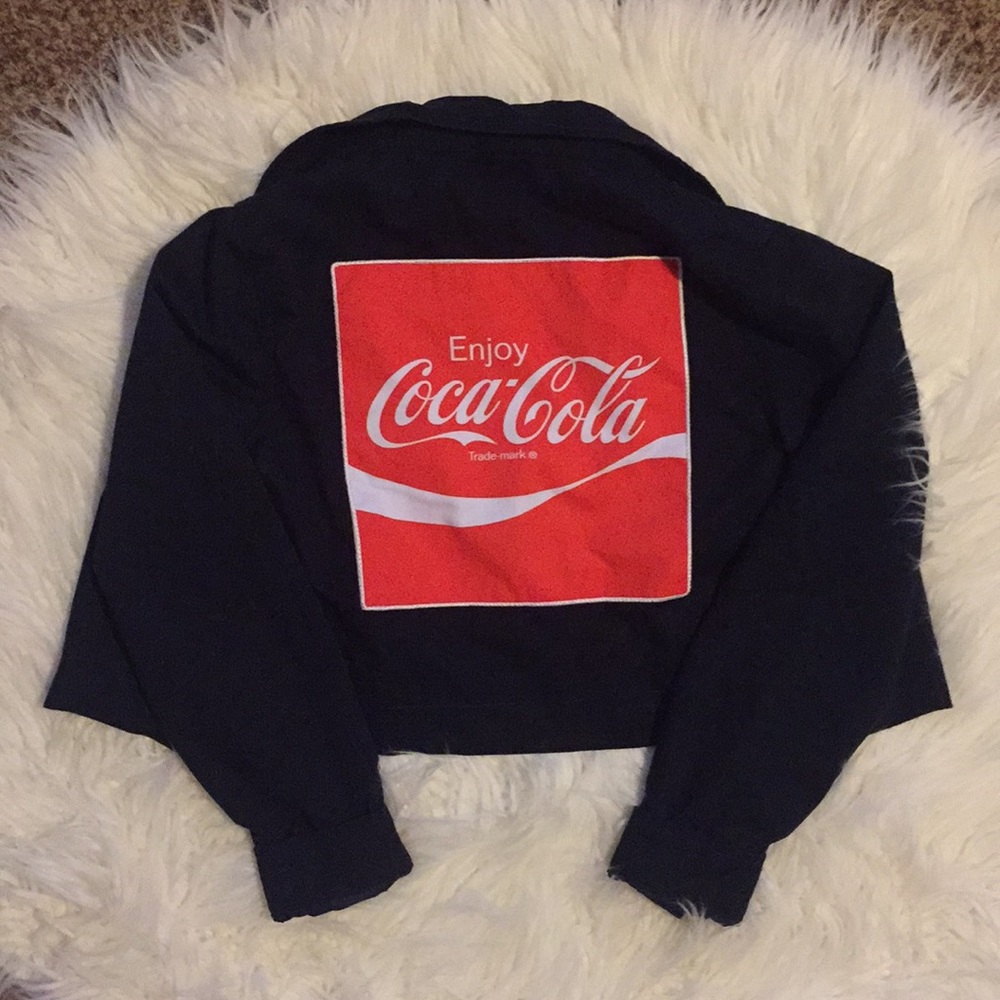 Vintage Coca Cola Denim Jacket 80s 90s